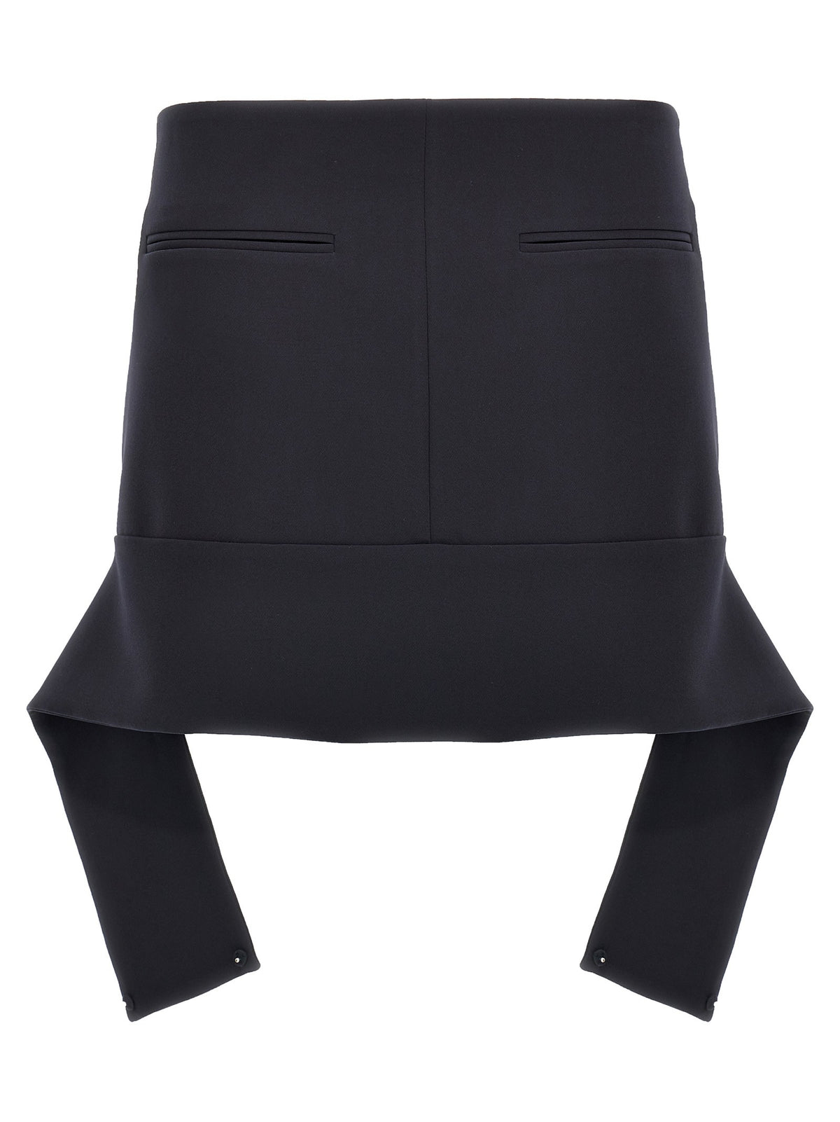 'Reversed Belt Mini' skirt