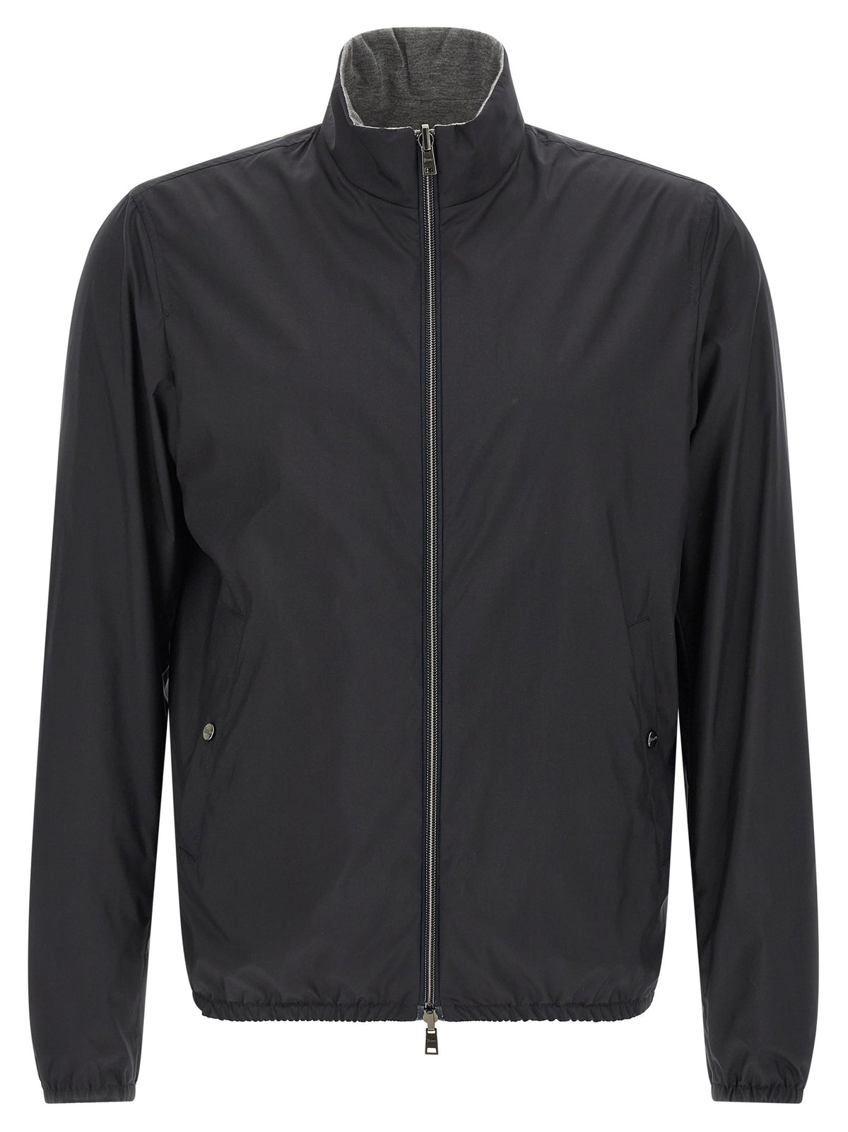 Reversible bomber jacket