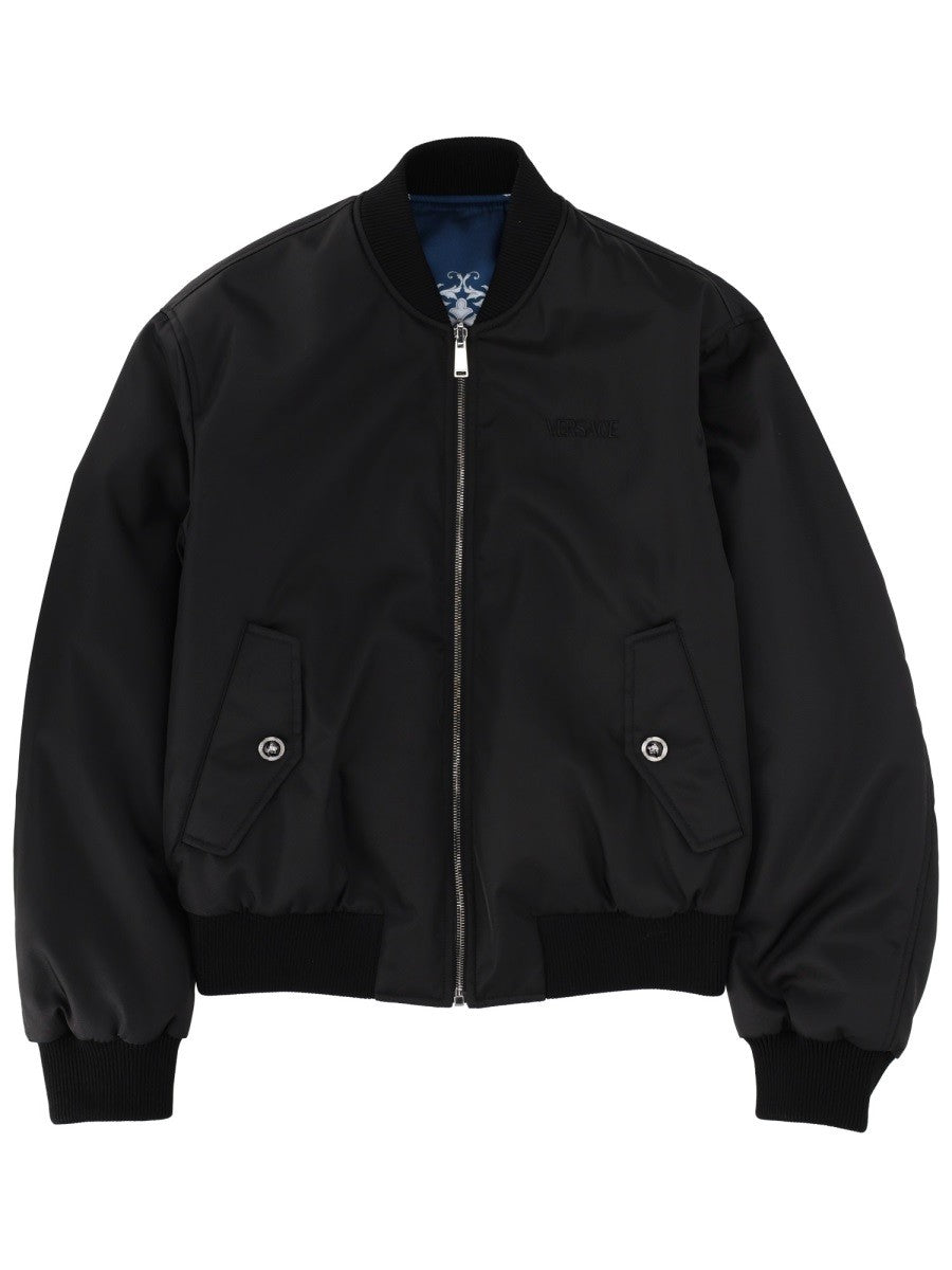 REVERSIBLE BOMBER JACKET