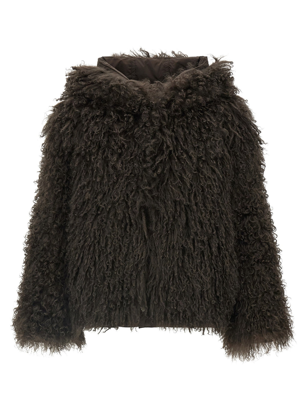 Reversible fur down jacket 3