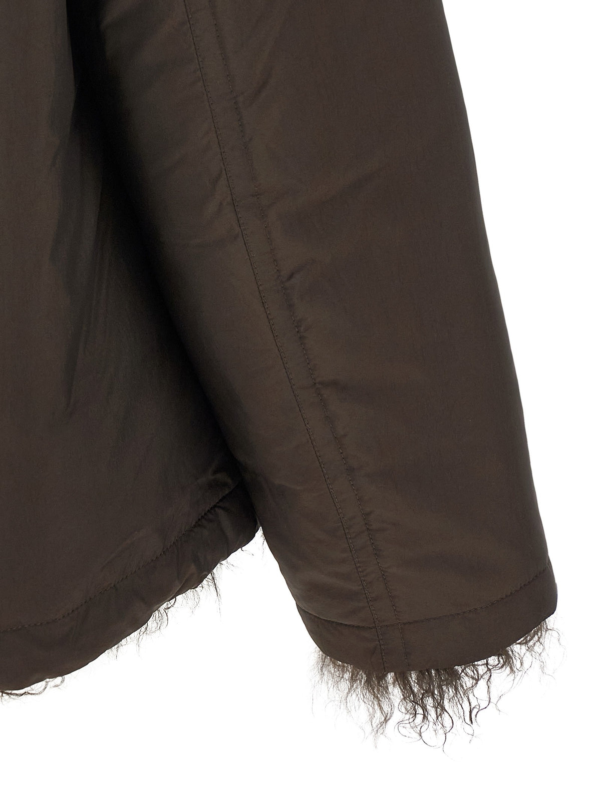 Reversible fur down jacket 5