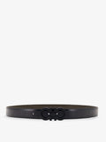 Reversible leather belt