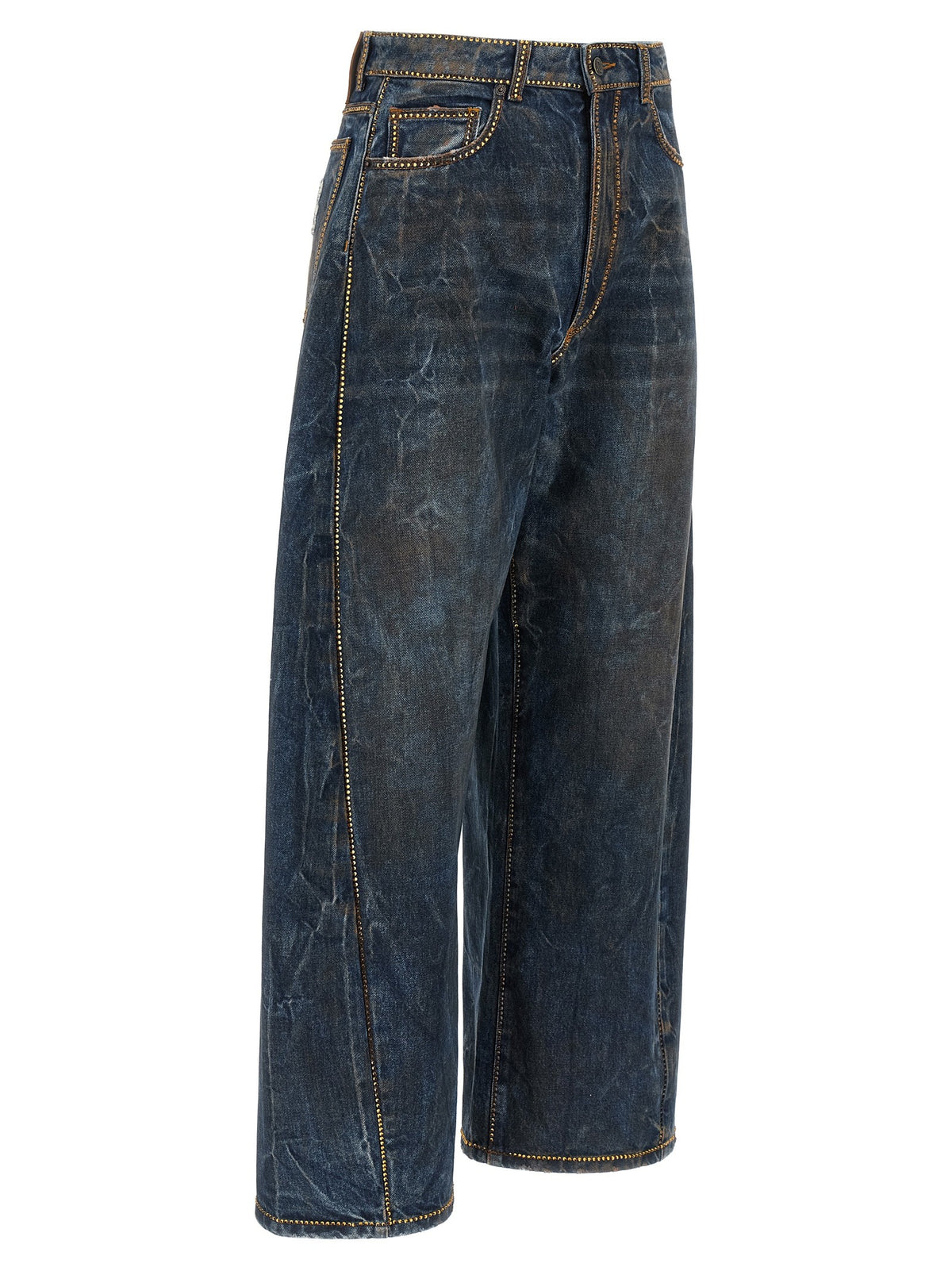 Rhinestone jeans 3