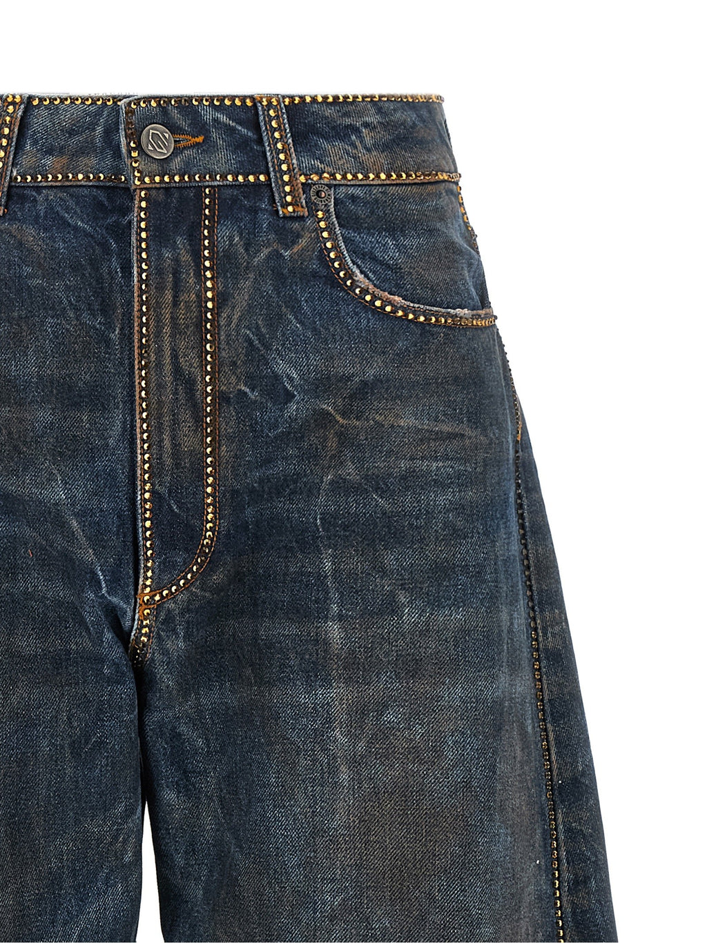 Rhinestone jeans 4