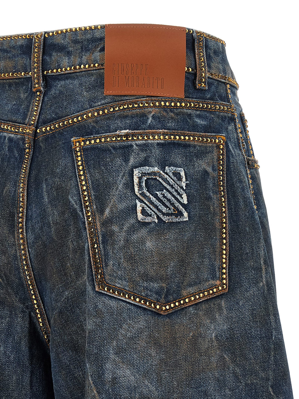 Rhinestone jeans 5