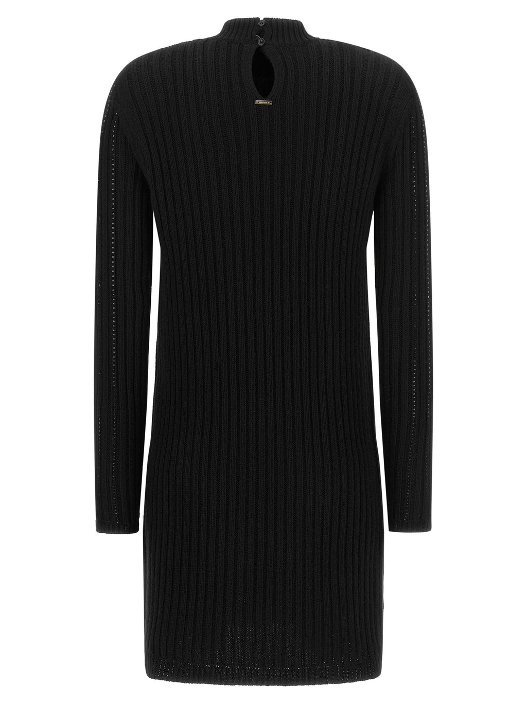 Ribbed dress with rhinestones 2