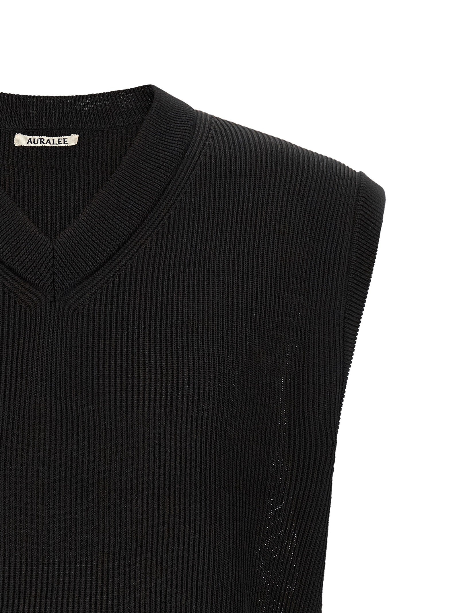 Ribbed knit vest 3