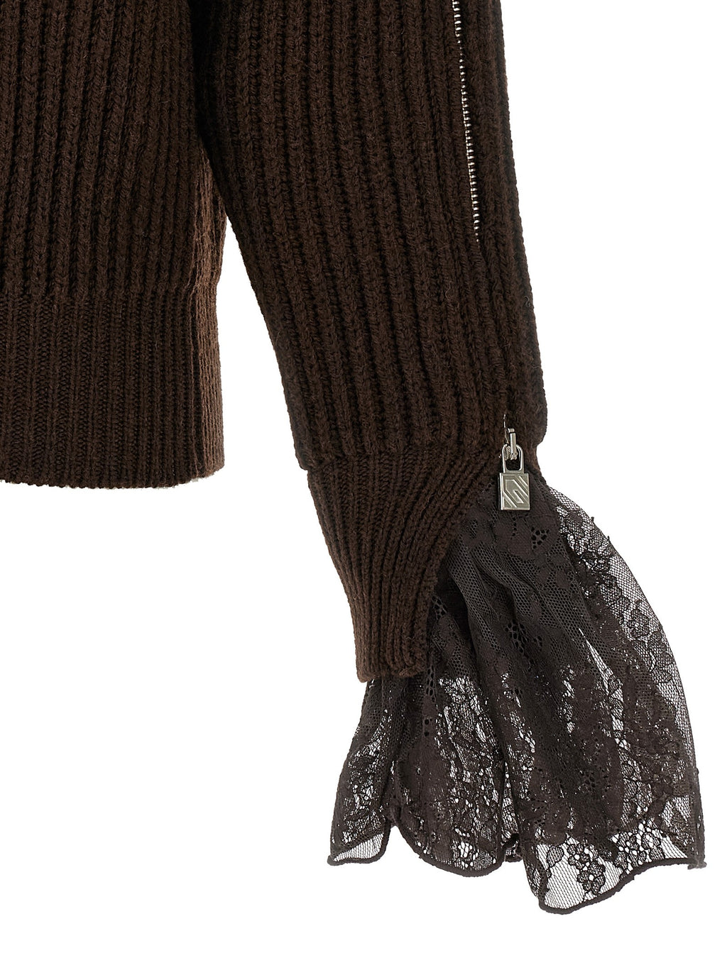 Ribbed Lace Sweater 4