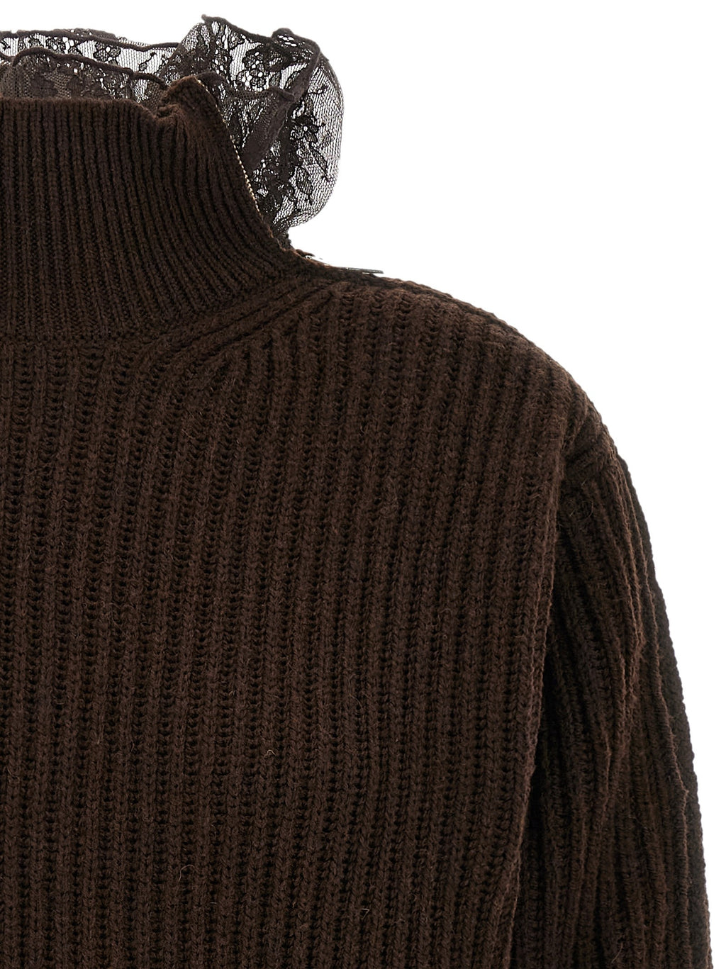 Ribbed Lace Sweater 3