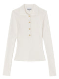 RIBBED POLO SHIRT