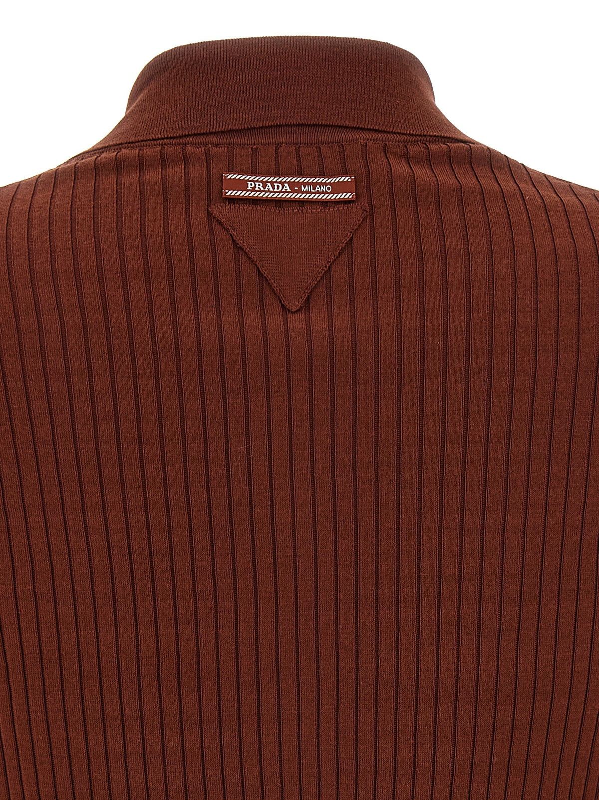 Ribbed polo shirt 4
