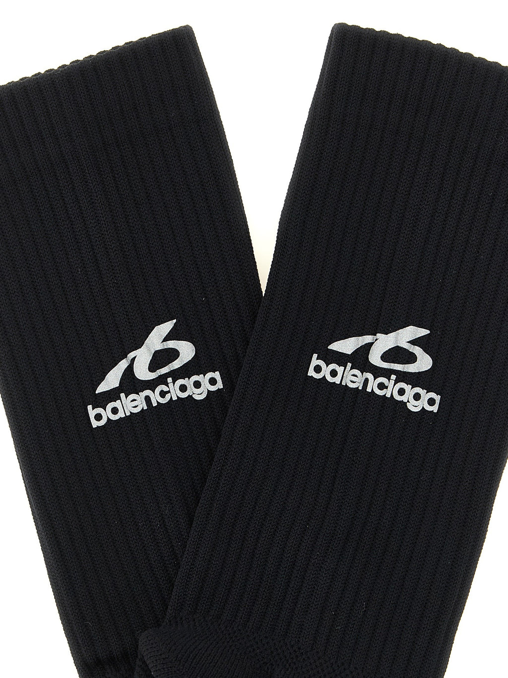 Ribbed socks with logo 3