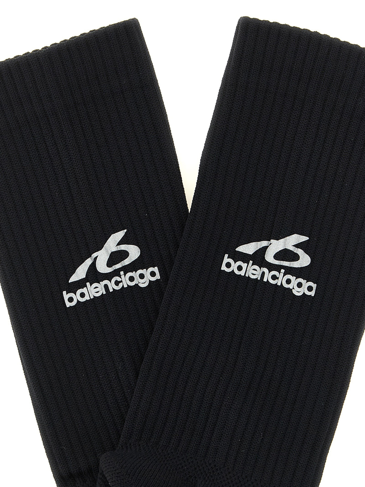Ribbed socks with logo 3