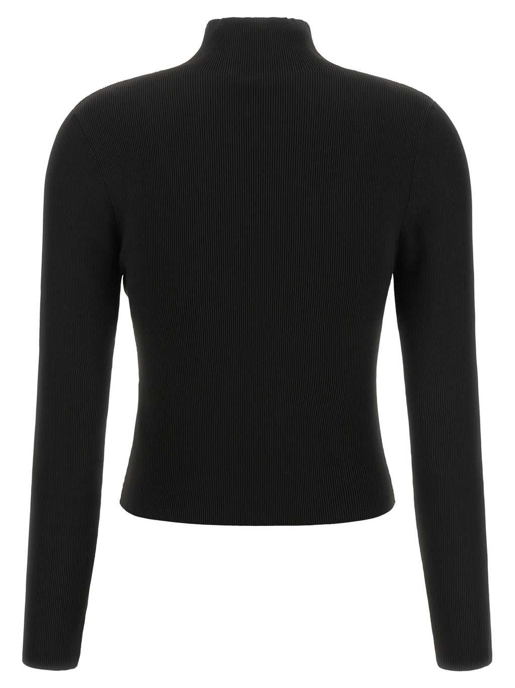 Ribbed sweater with logo 2