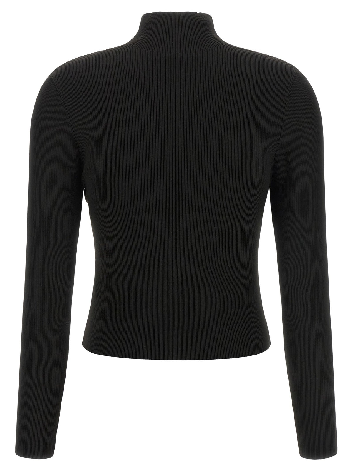 Ribbed sweater with logo 2