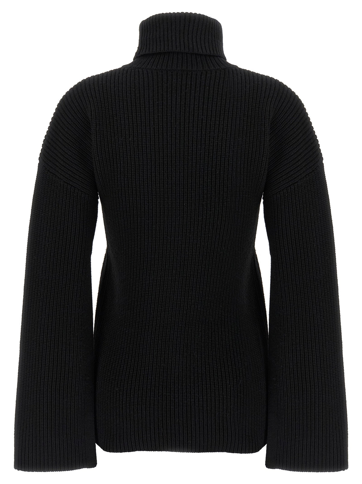 Ribbed wool turtleneck sweater 2