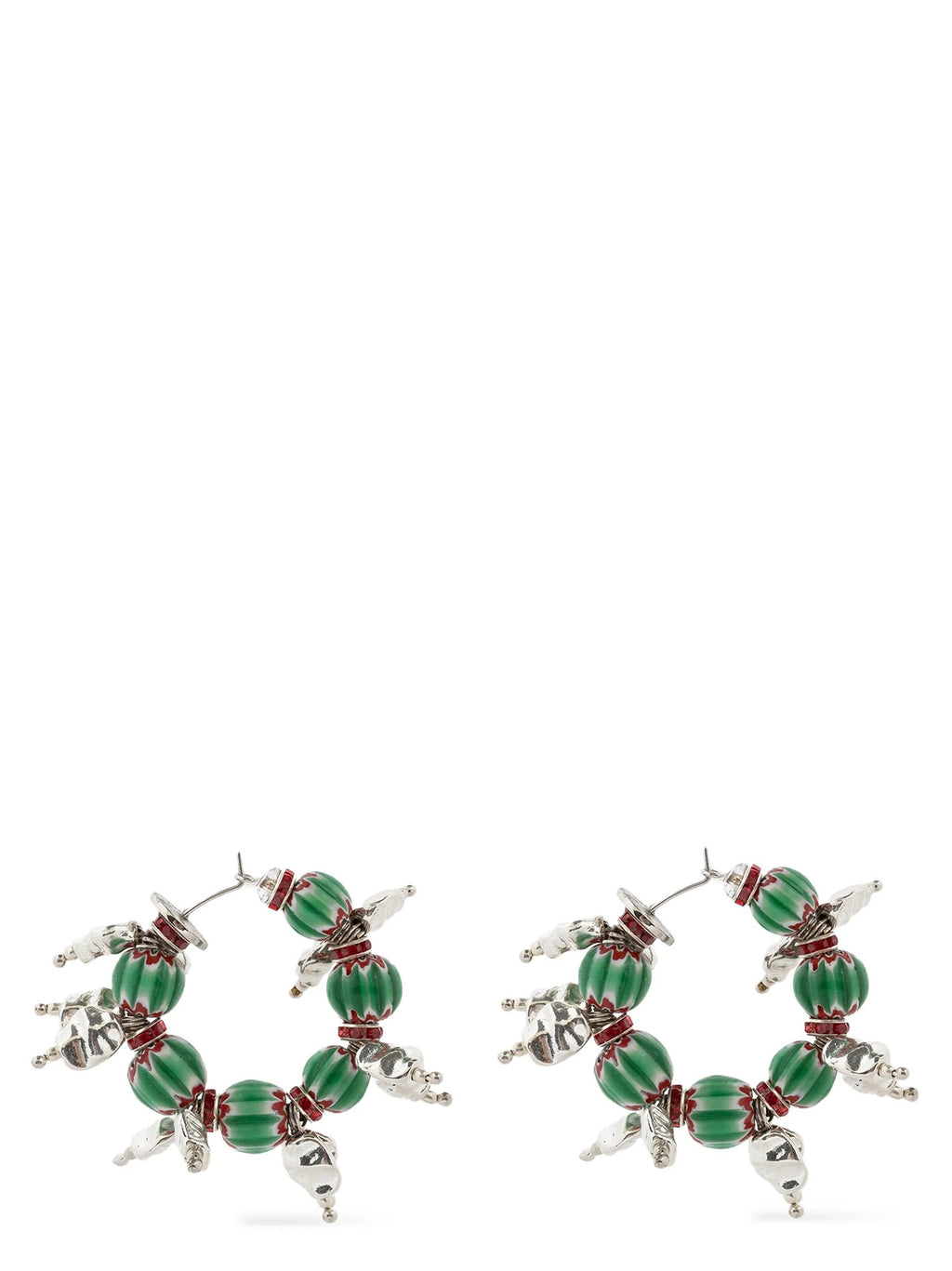 Rings earrings with beads 2