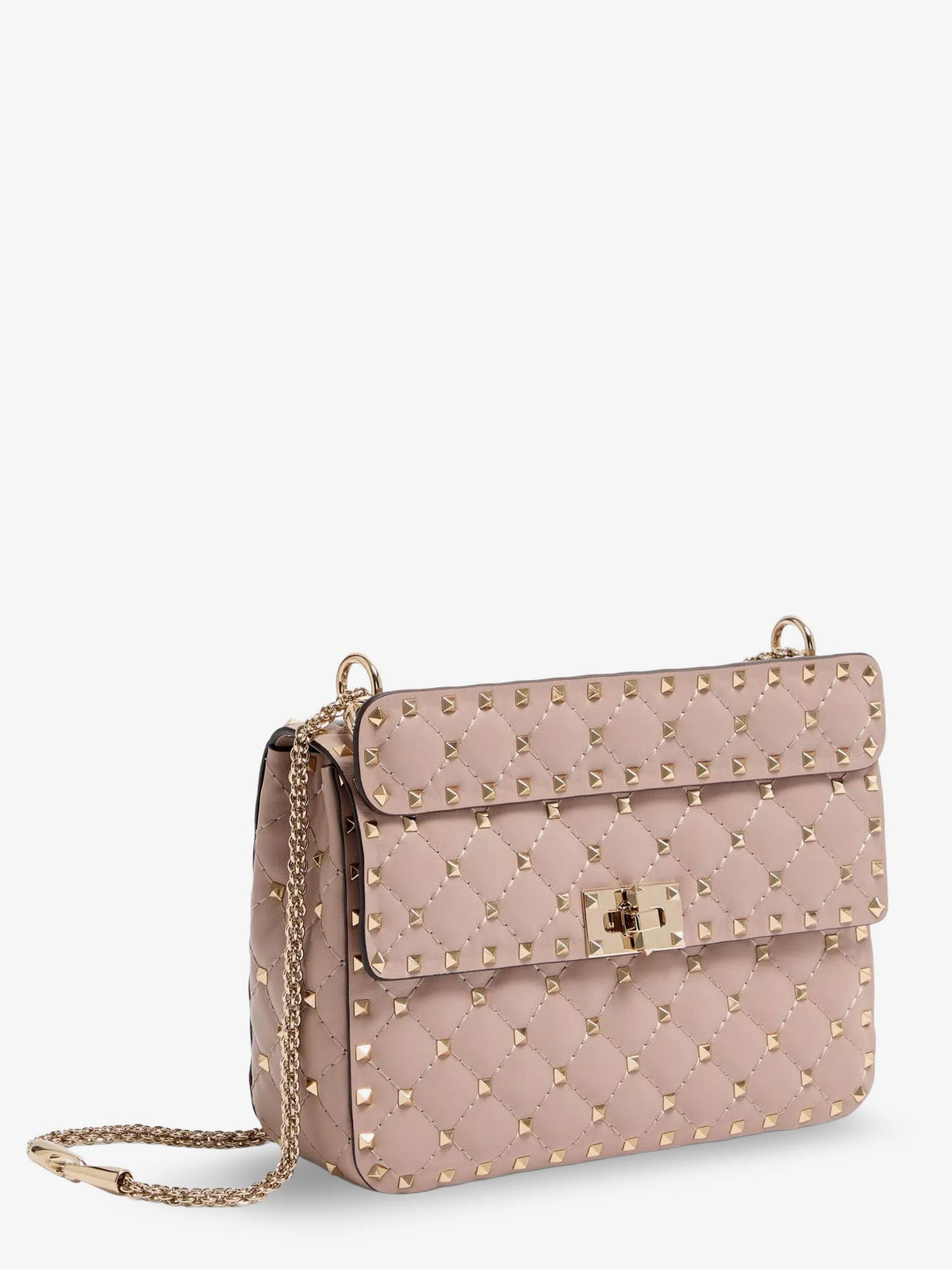 Rockstud Spike leather crossbody bag with iconic all-over studs 4