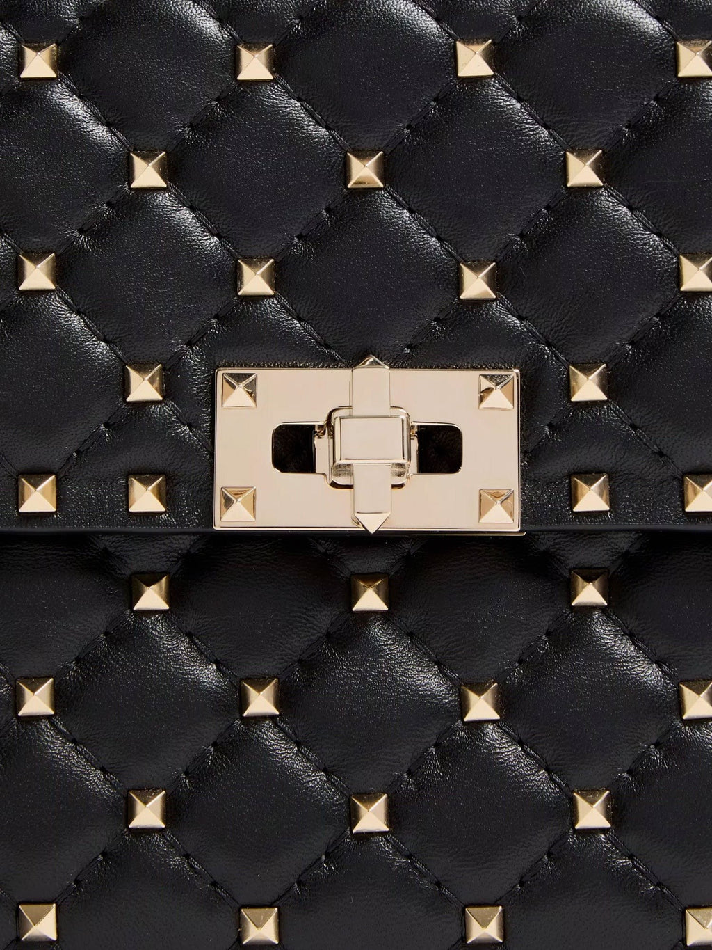 Rockstud Spike leather crossbody bag with iconic all-over studs 4
