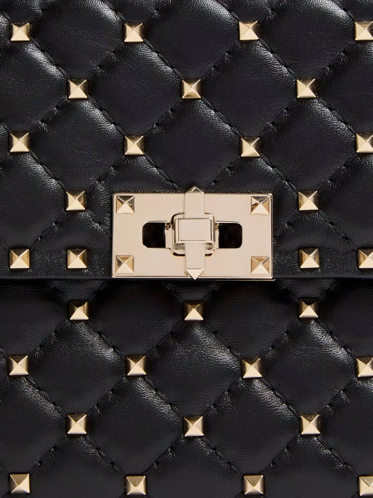 Rockstud Spike leather crossbody bag with iconic all-over studs 4