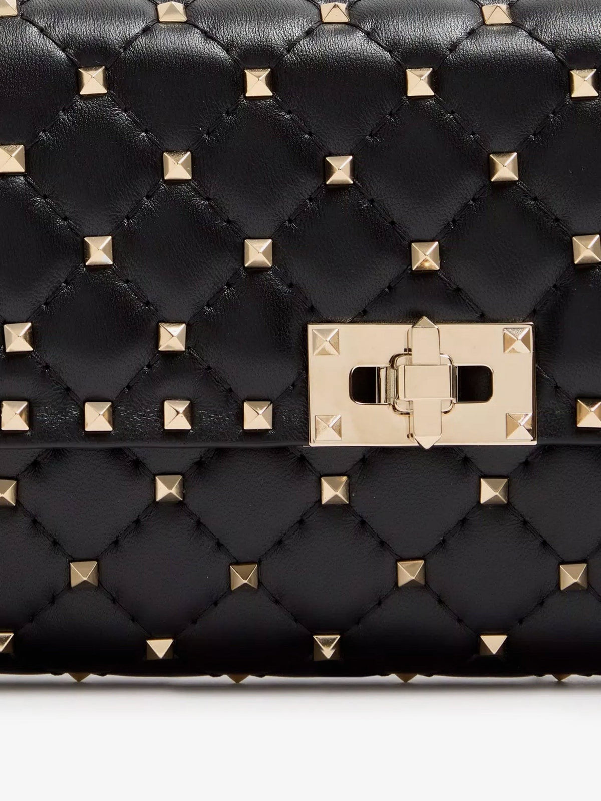 Rockstud Spike leather crossbody bag with iconic all-over studs 5