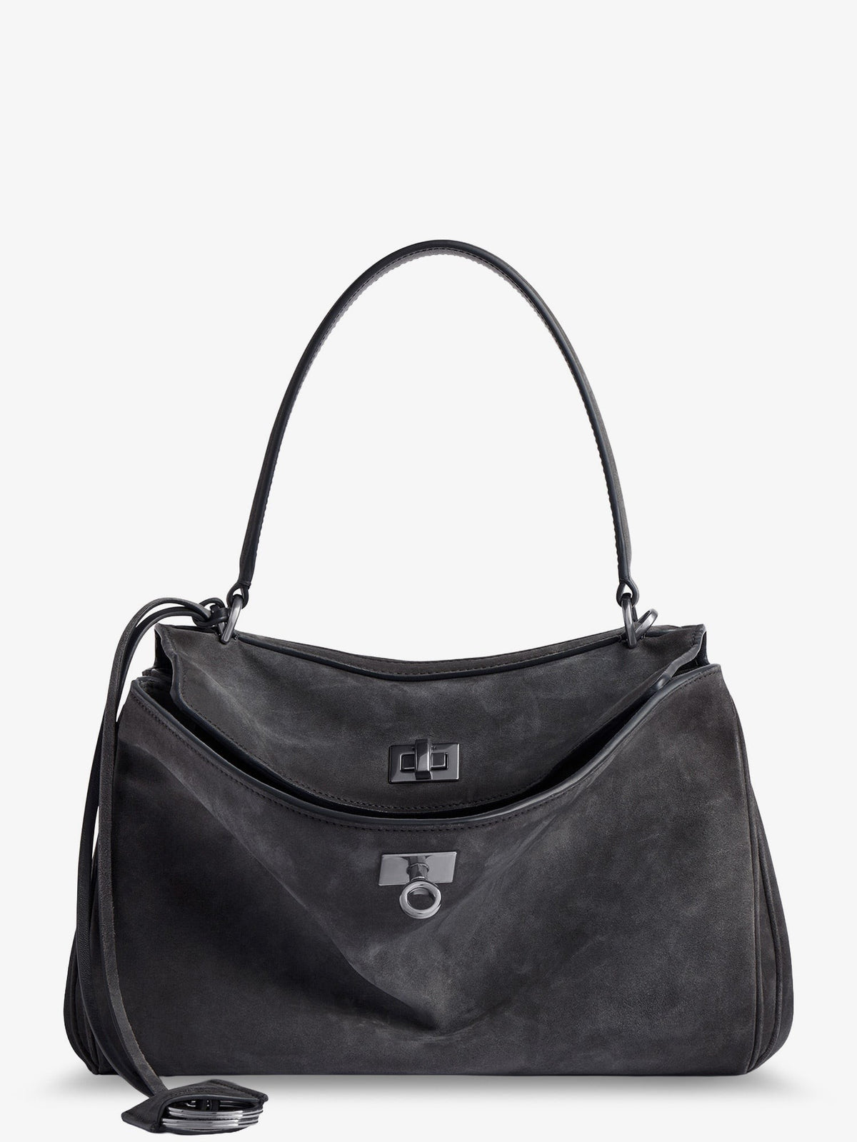 Rodeo S suede crossbody bag