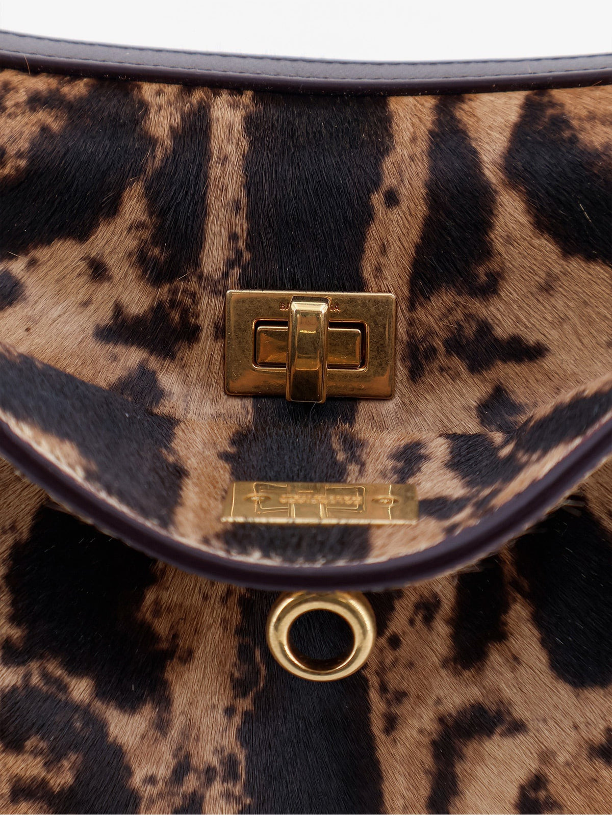 Rodeo Top Handle S pony-skin leather crossbody bag 5