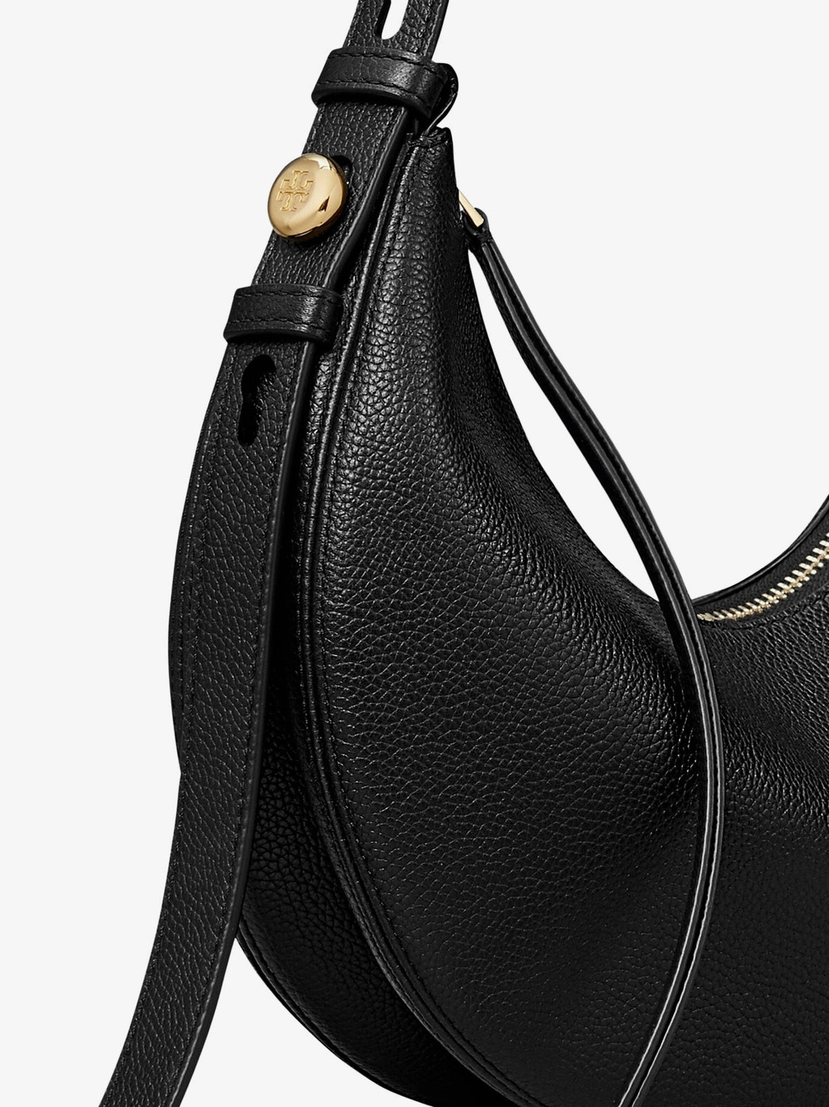 Romy Half Moon leather shoulder bag 4