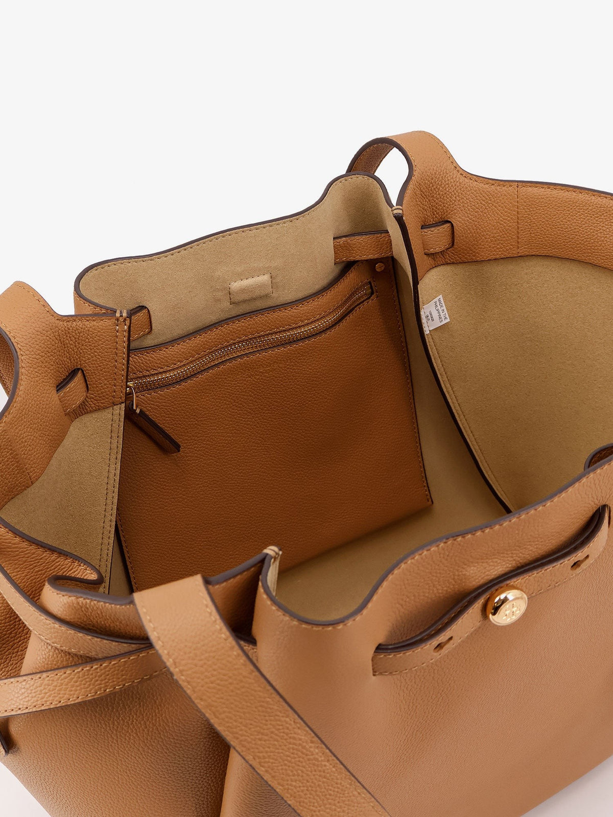 Romy Pebbled leather tote shoulder bag 4