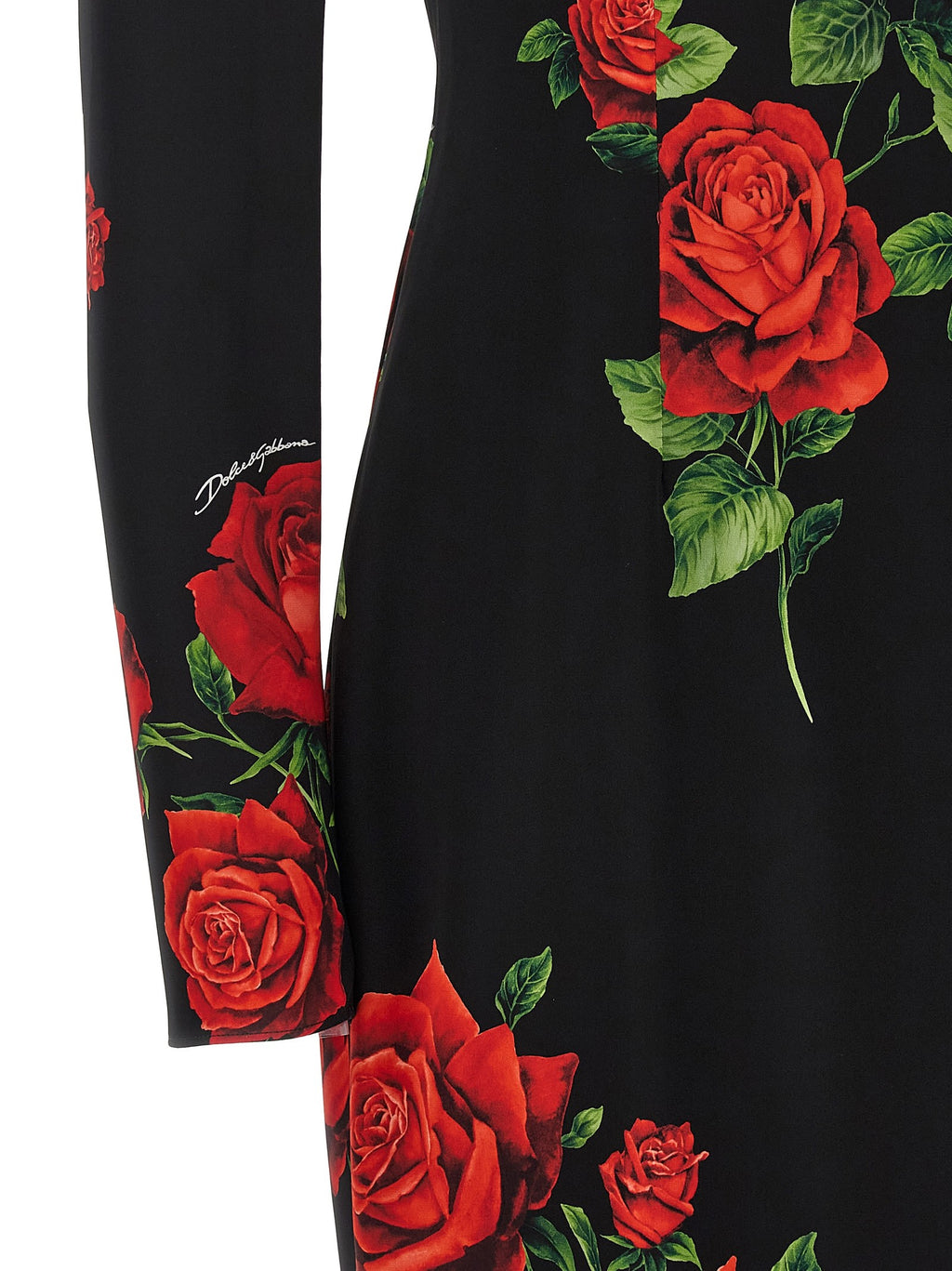 'Rose' longuette dress 4