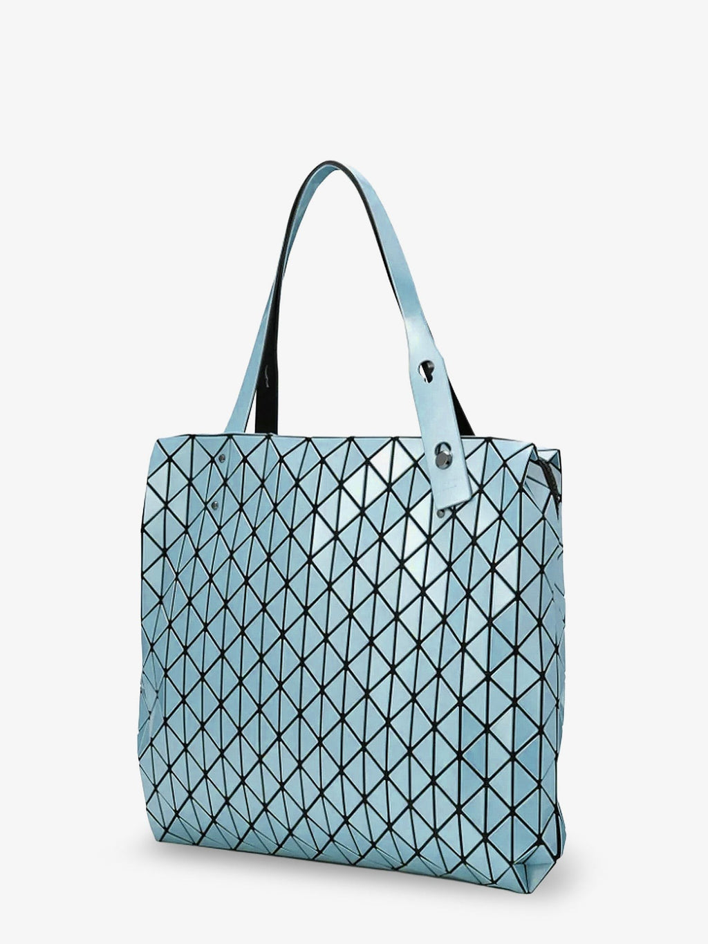 Row Metallic shoulder bag with triangular pattern 3