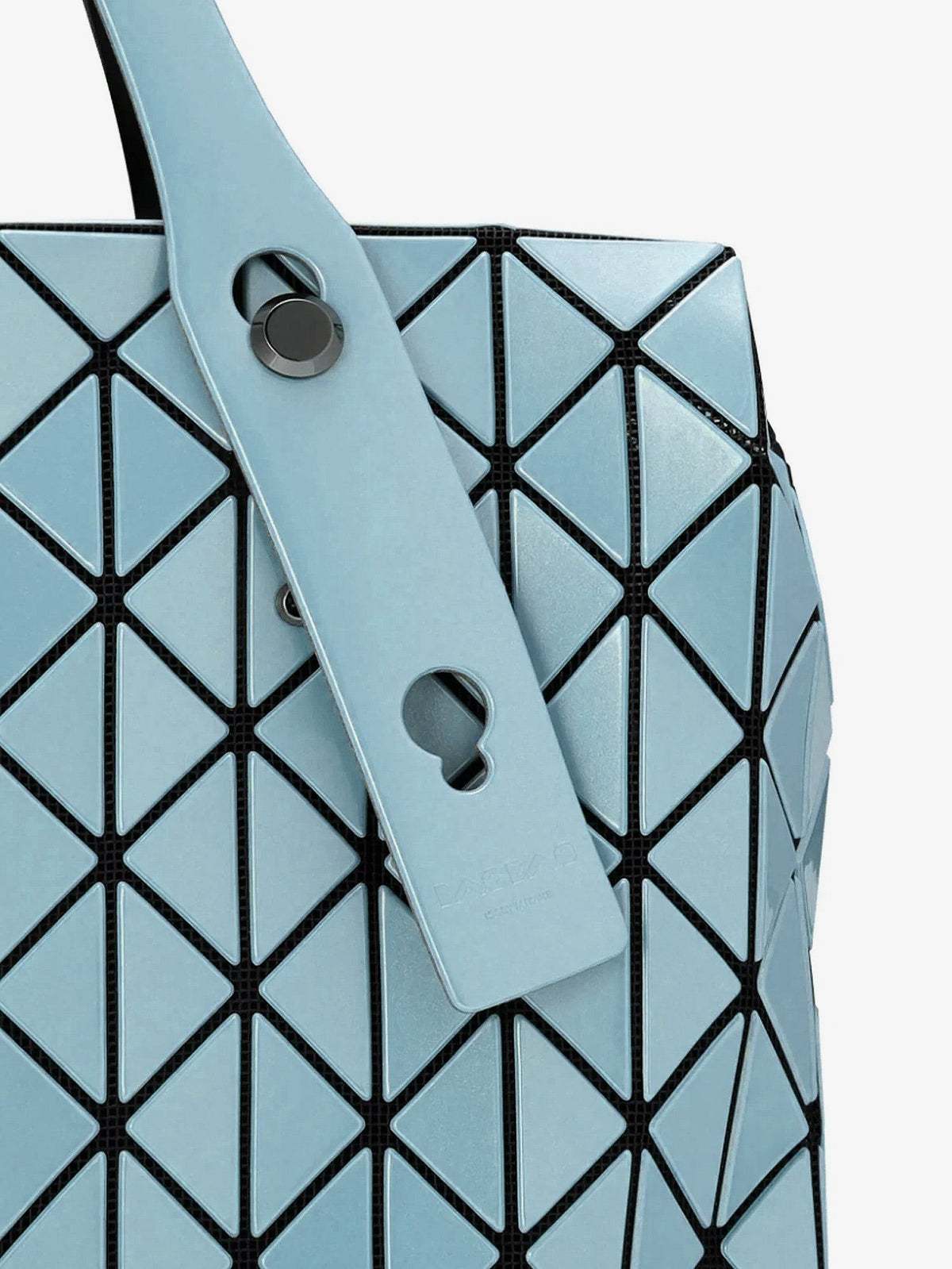 Row Metallic shoulder bag with triangular pattern 5