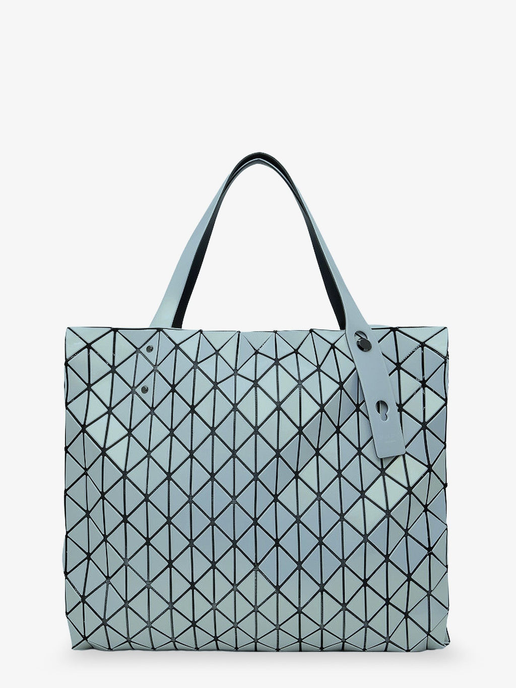 Row Metallic shoulder bag with triangular pattern 2