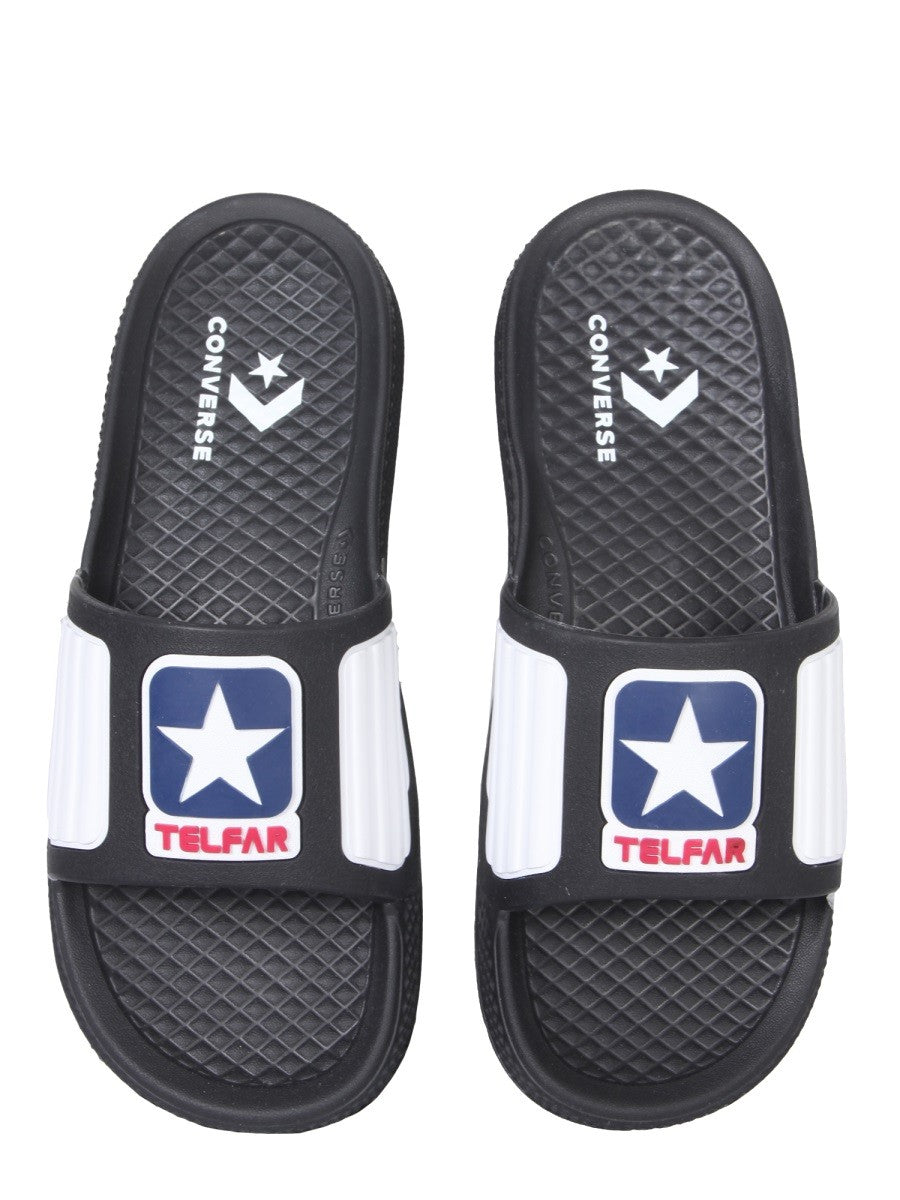 RUBBER SLIDE SANDALS 2