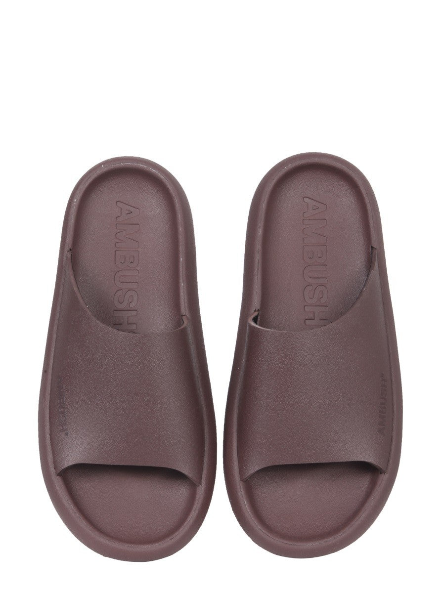 RUBBER SLIDE SANDALS 2