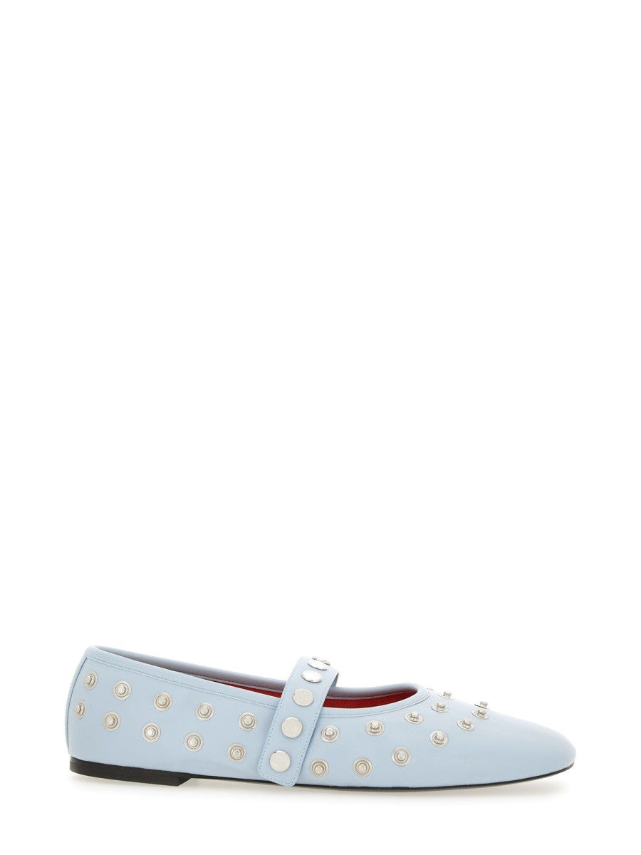 "RYDER" BALLERINA WITH STUDS