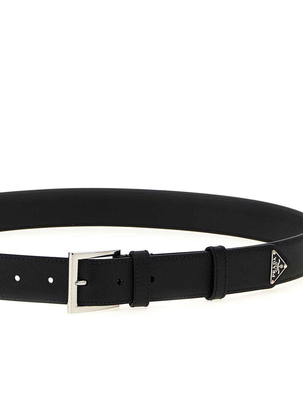 Saffiano leather belt 3