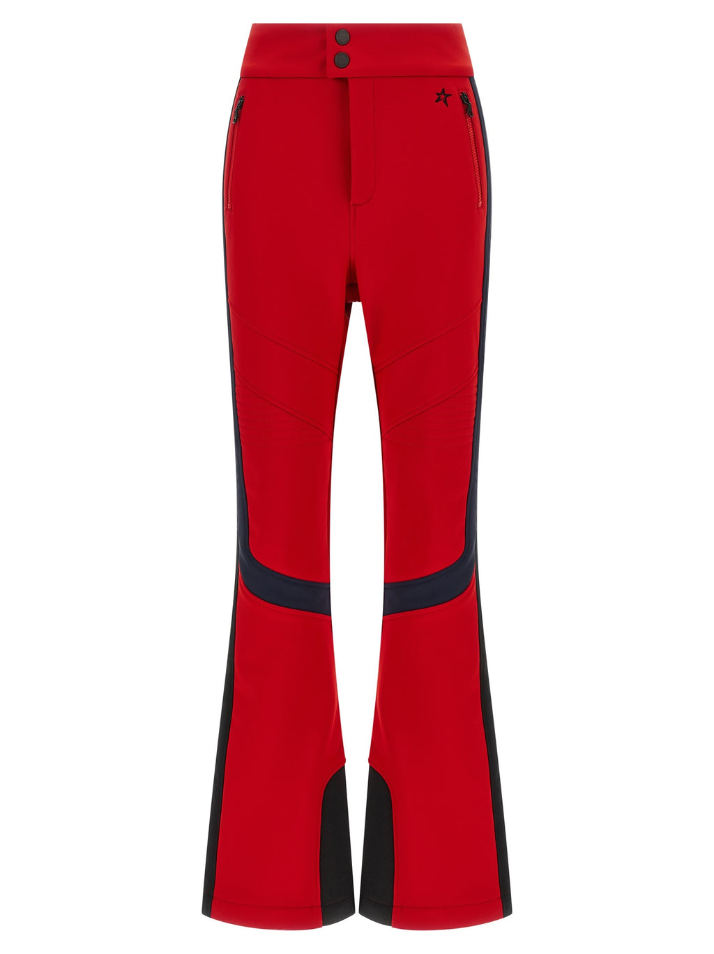 'Saint Moritz' red ski pants