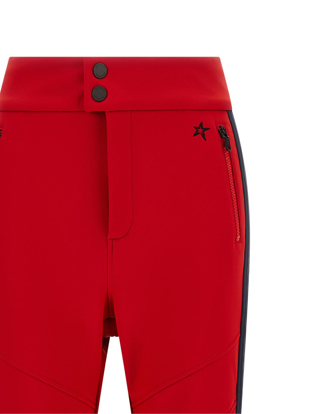 'Saint Moritz' red ski pants 4