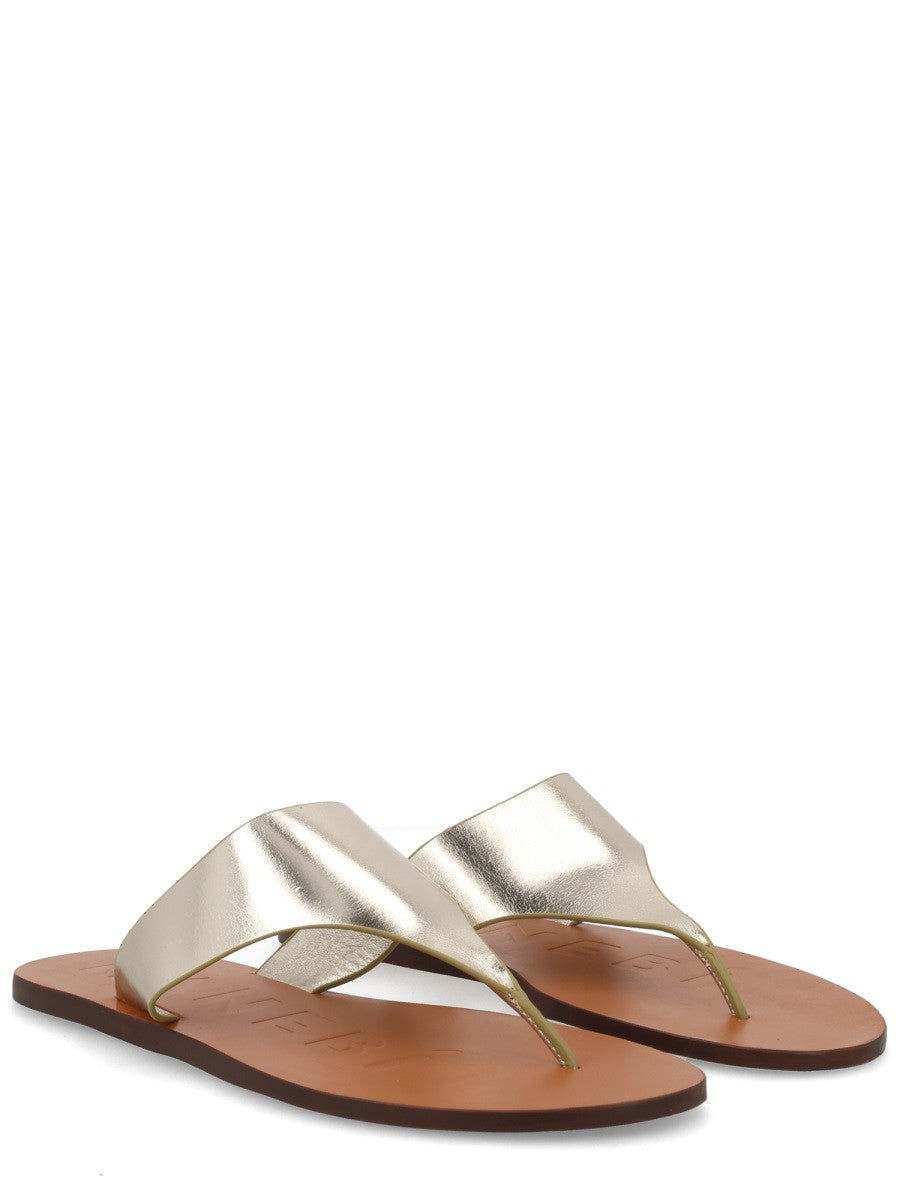 SANDALO INFRADITO IN PELLE 2