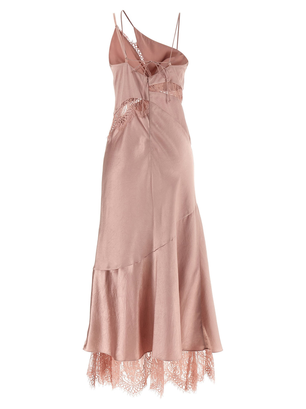 Satin and lace dress 2