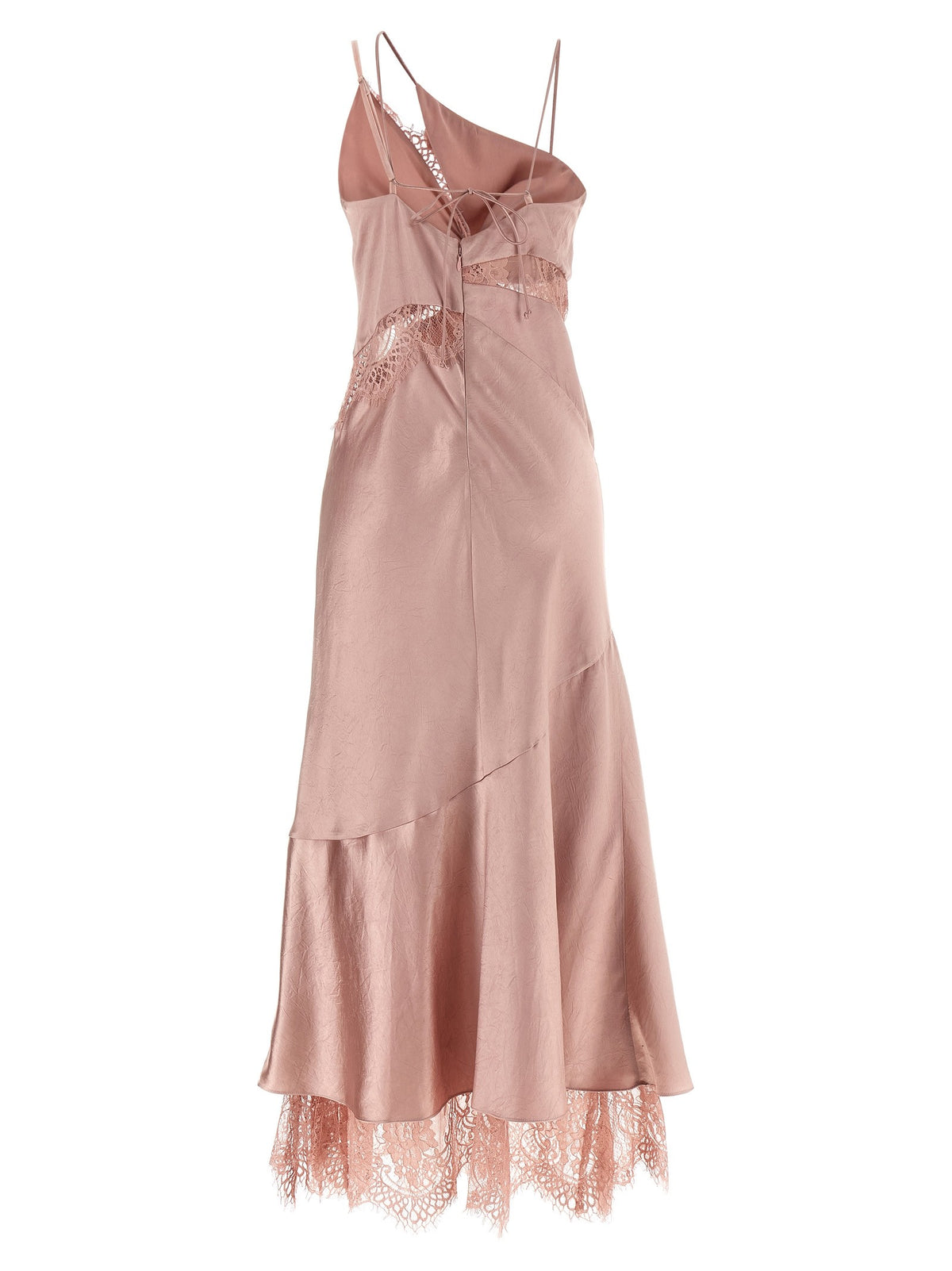 Satin and lace dress 2