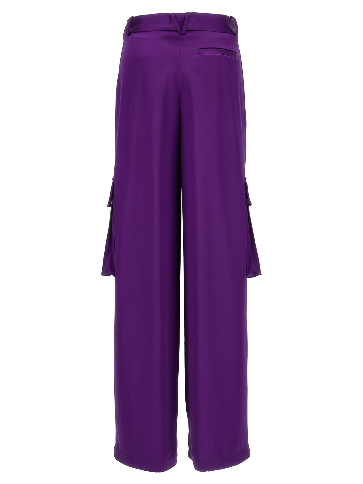 Satin cargo pants 2