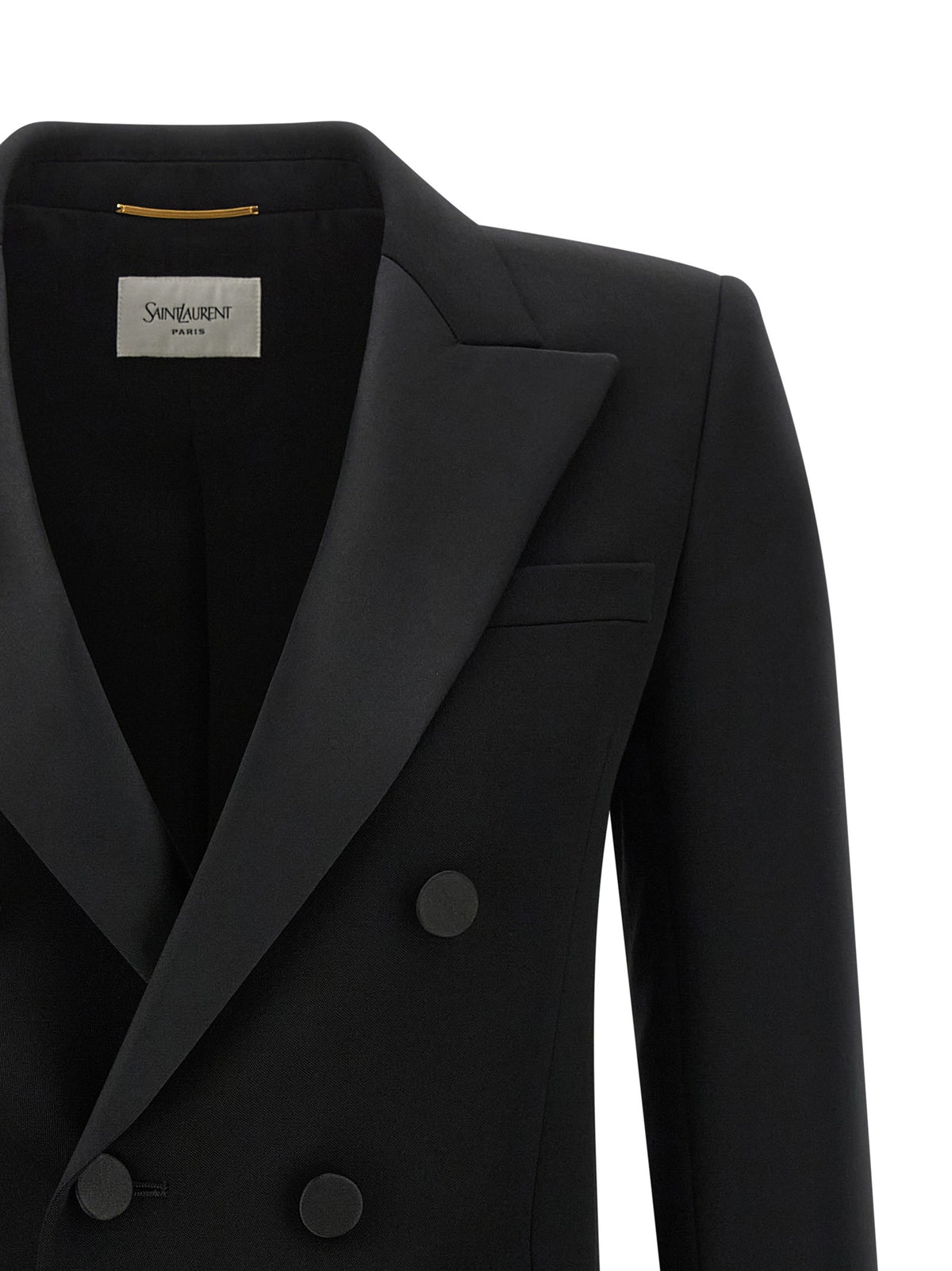 Satin lapel blazer 3