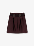 Satin mini skirt 2