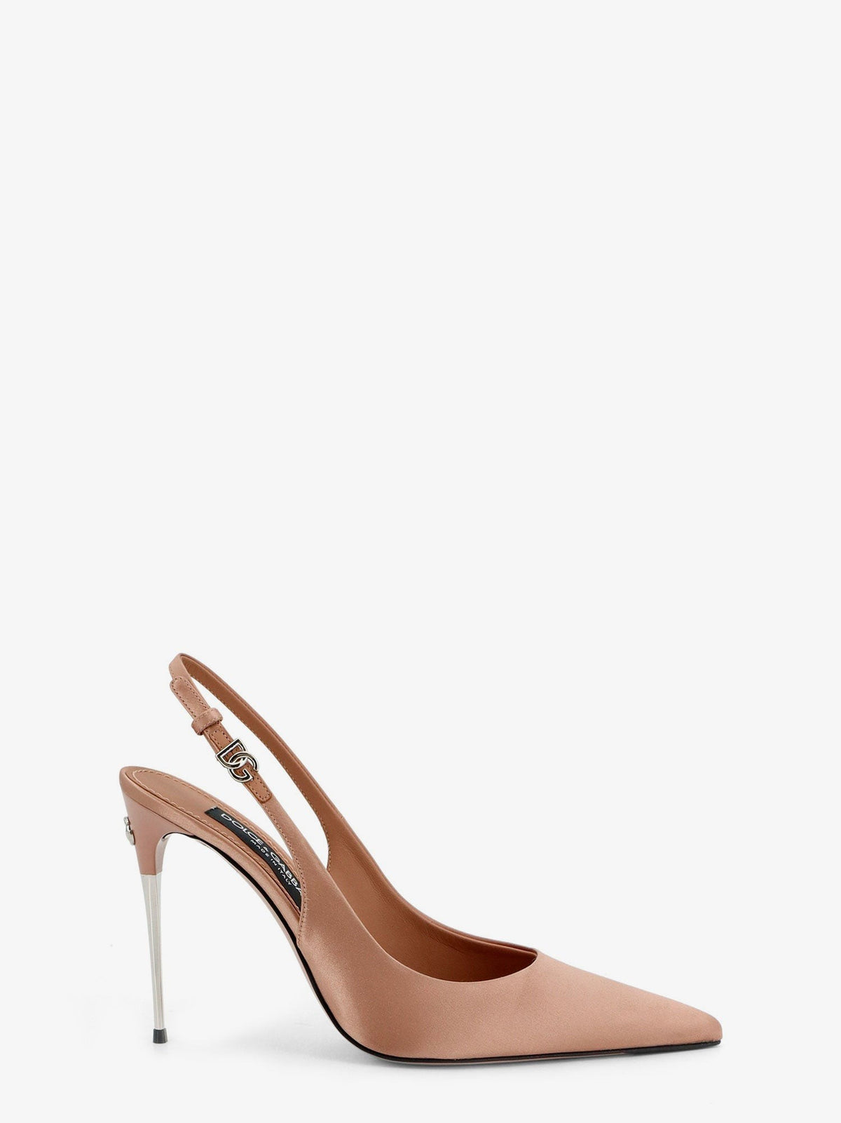 Satin slingbacks