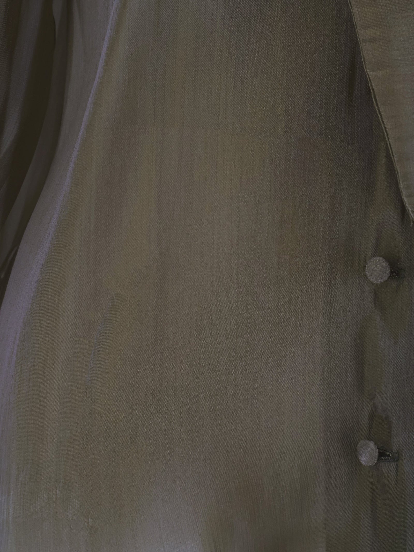 Satin shirt with padded shoulders 3