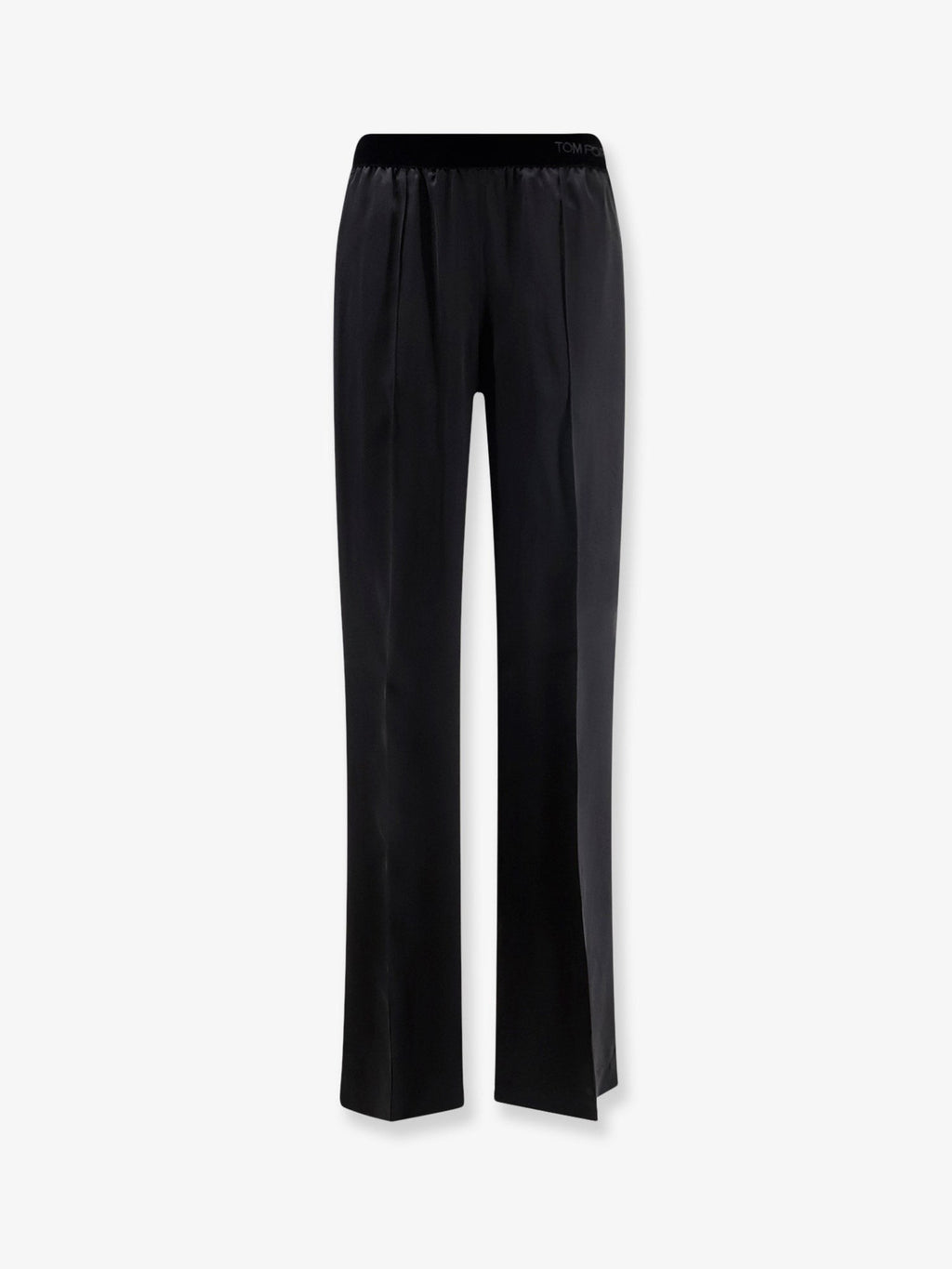 Satin trousers