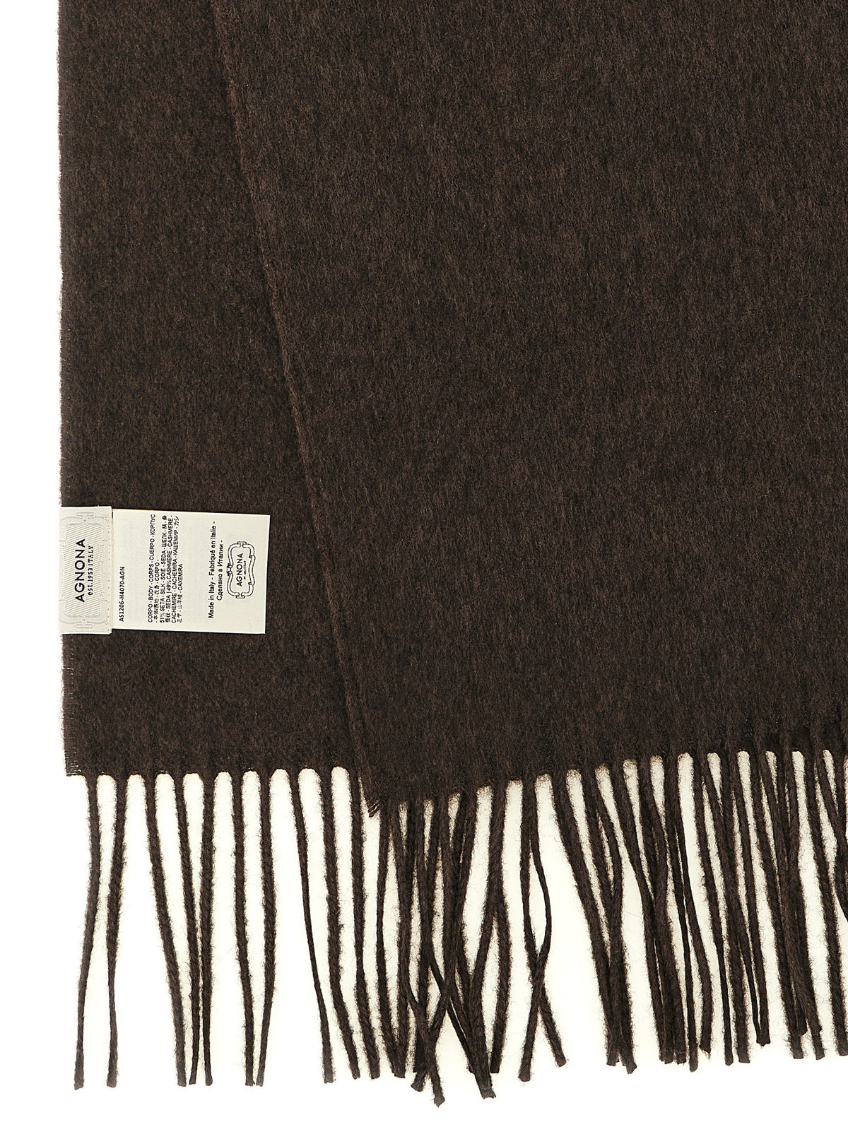 Scarf with fringes 3