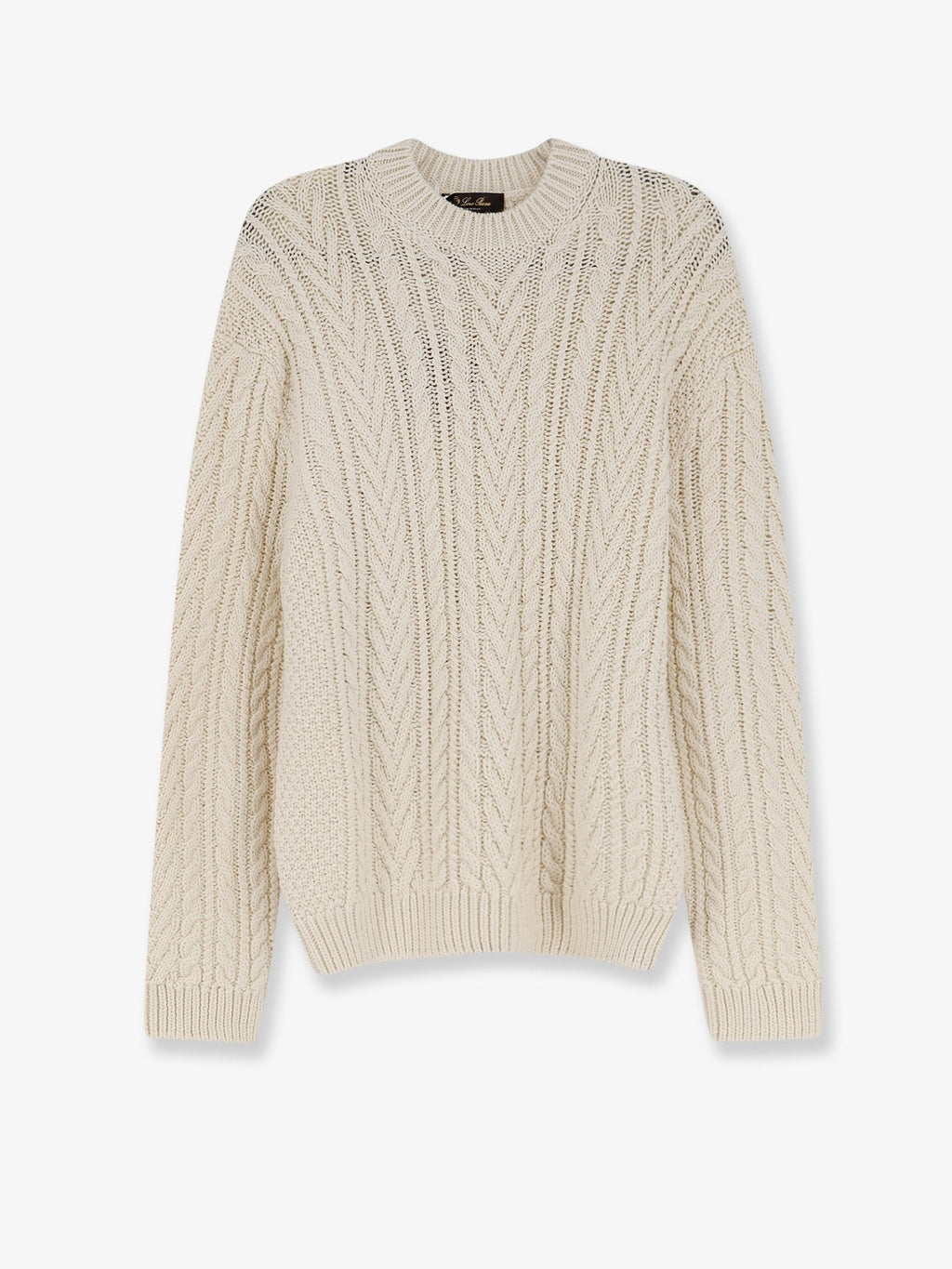 Schooner sweater in cashmere and abaca blend